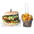 Guacamole kipfilet burger menu