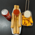 Kip loempia menu