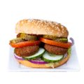 Falafel burger