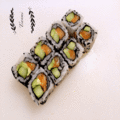 Zalm wasabi maki