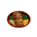 Crispy chicken poke bowl
