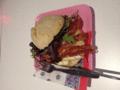Broodje brie met spekjes