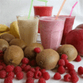 Kiwi/peer smoothie