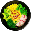 Veggie poké bowl