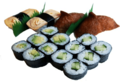 (E7) Sushi Vegetarisch 16 Stuks