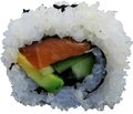 Crispy zalm maki