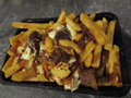 Loaded fries frikandel