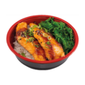 (113)SAKE TEPANYAKI RIJST BOWL