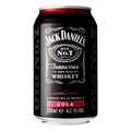 Jack Daniel's Tennessee Whiskey Cola x4