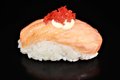 geflambeerde zalm