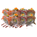 Flambè Rainbow Roll