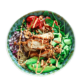 Saladebowl crispy chicken