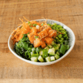 Vegan aloha salmon bowl