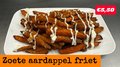 Zoete aardappel friet