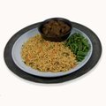 Nasi rund sojasaus