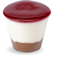 Frambozen Cheesecake Toetje