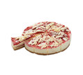 White Choclolate Strawberry Cheesecake