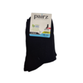 Sokken dames 3-pack zwart maat 39-42