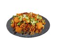 Loaded fries pork bite (nuggets) BBQ