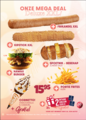 Mega Deal Deluxe XXL! + 2 jubileum zegels! + Gratis Cornetto Stracciatella & Caramel!