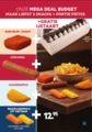 Mega Deal Budget + Gratis Ijstaart