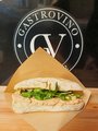 Ciabatta zalmsalade