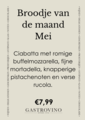 Broodje van de maand Mei