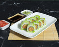 Wasabi Sake Salad Roll