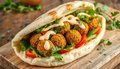Broodje falafel