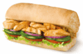 Chicken Fajita 15cm menu