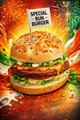 Special bun burger