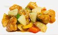 131. Garnalen met Zoetzure saus