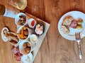 Urban soul platter met flesje wijn