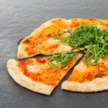 Pizza gamba aglio olio