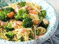 Tagliatelle Scampi Broccoli