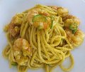 Spaghetti Scampi e Zucchine