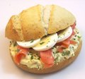 Luxe Ei-bieslook salade met gerookte zalm