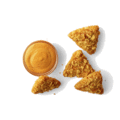 4 chicken triangles
