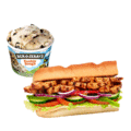 15cm Chicken Teriyaki met Cookie Dough mini cup