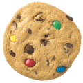Chocolate Chip met Rainbow Candy