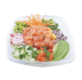 84. Salmon Rainbow roll