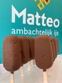 Matteo's Chocolade ijslolly's