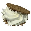 Slagroom wafel
