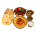 Compleet shami kebab gerecht