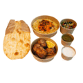 Compleet zalm kebab gerecht