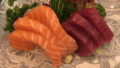 Salmon en tuna sashimi 6st