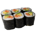 salmon avocado maki