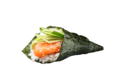 Salmon hand roll