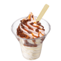Sundae caramel daim