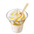 Softijs lemon curd